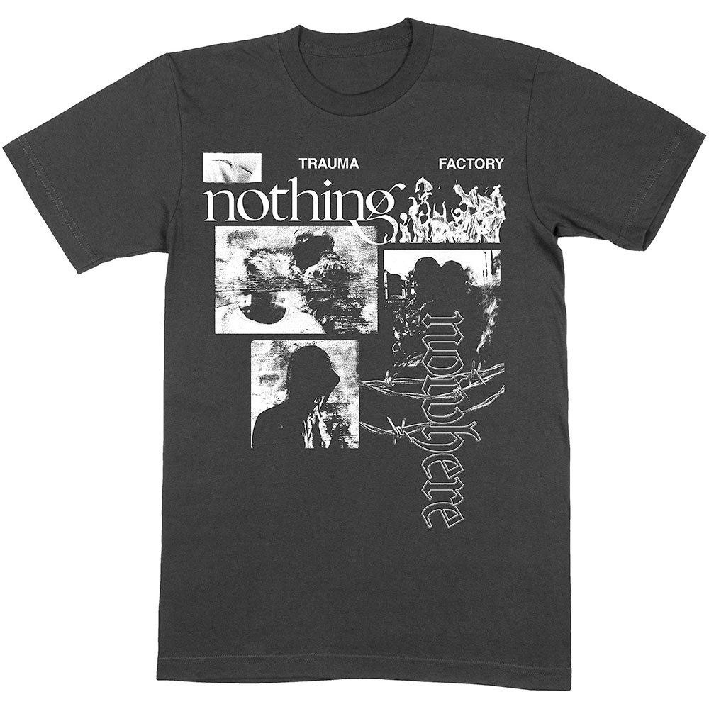 Nothing Nowhere. - Trauma Factory V.1 Heren Tshirt - Zwart